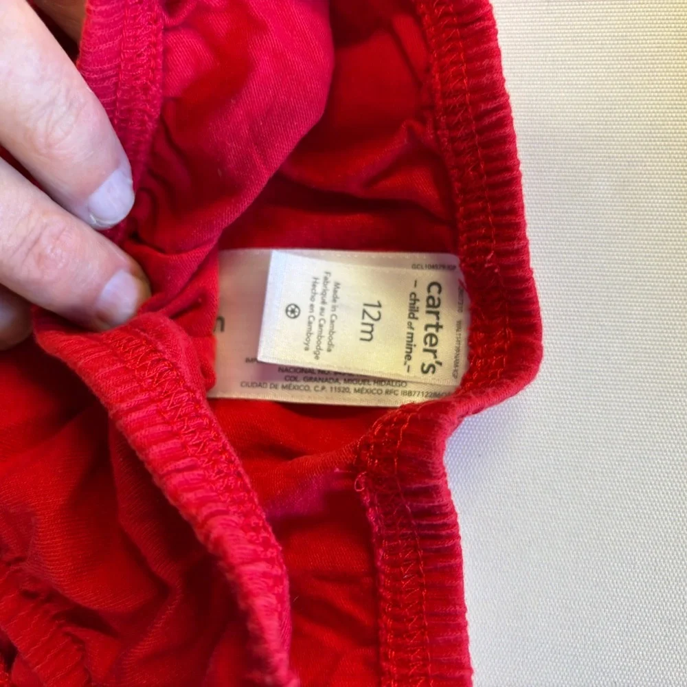Carters charming red
